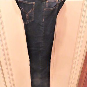 Xhilaration Jeans Juniors Size 9 Blue Straight Leg Low Rise Pants